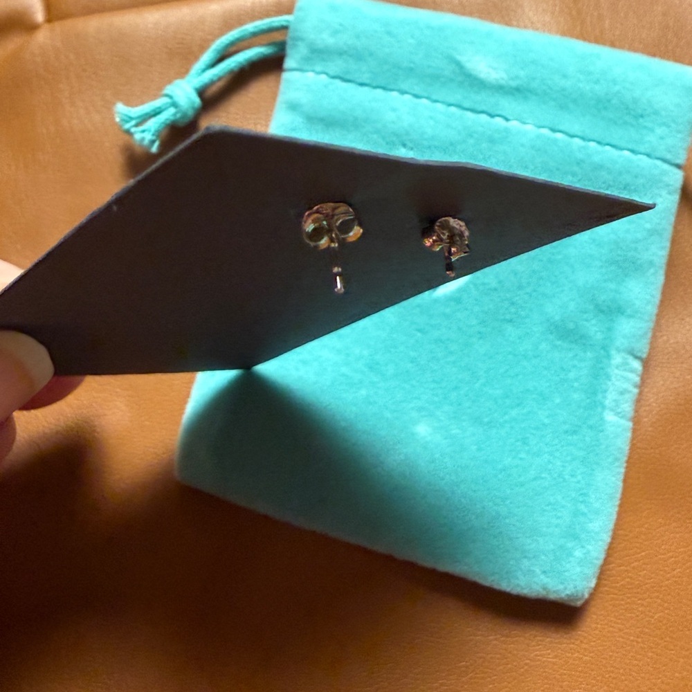 Brilliant Earth Lab Grown Diamond 1/4 Carat Silver Stud Earrings - Picture 8 of 10